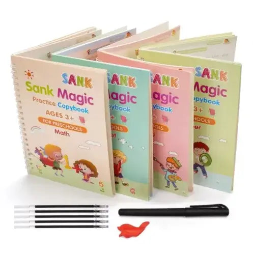 Sank Magic Practice Book (Set Of 4)
