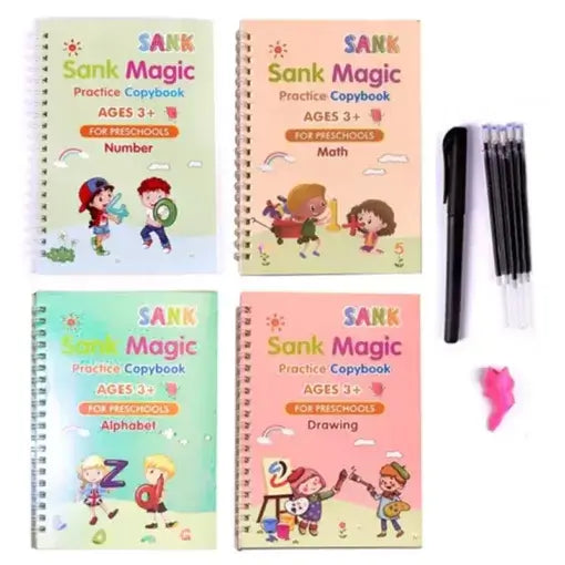 Sank Magic Practice Book (Set Of 4)