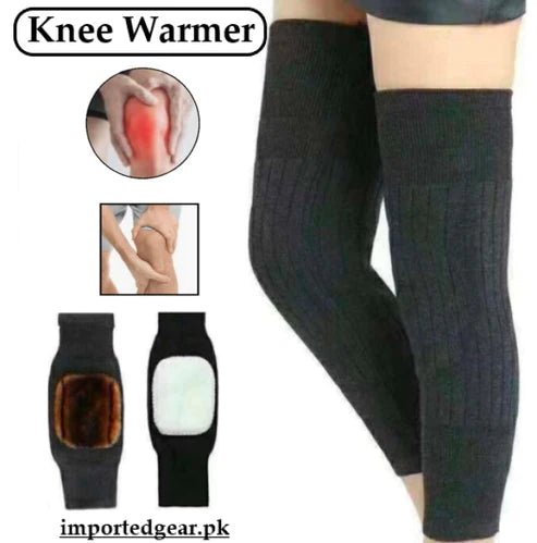 2 Pcs Wool Winter Kneecap - 2 Pcs Warm Knee Protector